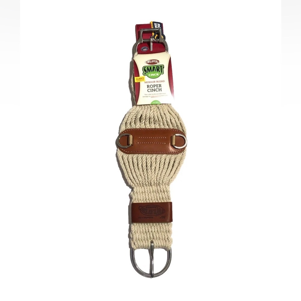 Weaver Leather Mohair Blend 27 Strand Roper Smart Cinch 30”